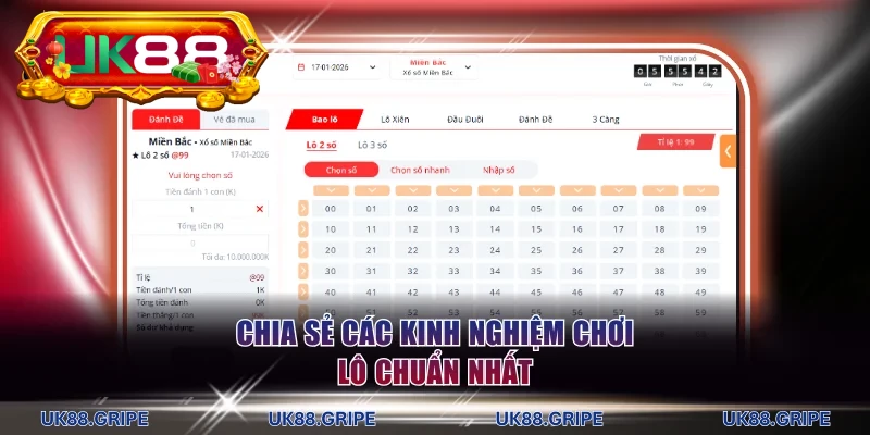Chia sẻ các kinh nghiệm chơi lô chuẩn nhất
