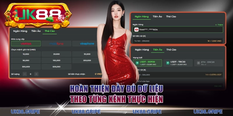 Hoàn thiện đầy đủ dữ liệu theo từng kênh thực hiện