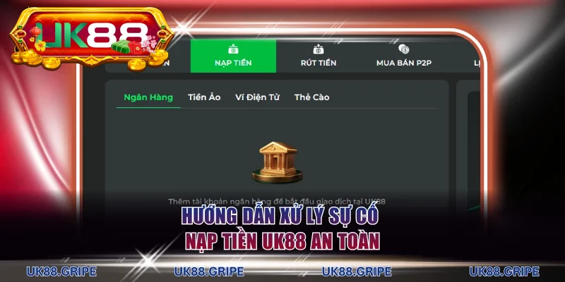 Khách hàng phải bình tĩnh khi gặp sự cố nạp vốn vào hệ thống